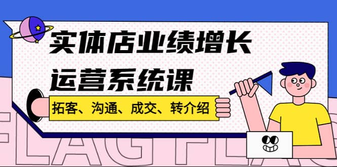 实体店业绩增长运营系统课，拓客、沟通、成交、转介绍! - 维兴科技-维兴科技