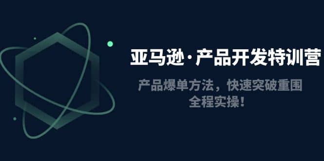亚马逊·产品开发特训营：产品爆单方法，快速突破重围，全程实操 - 维兴科技-维兴科技