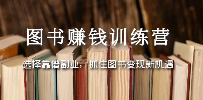 图书赚钱训练营：选择靠谱副业，抓住图书变现新机遇 - 维兴科技-维兴科技
