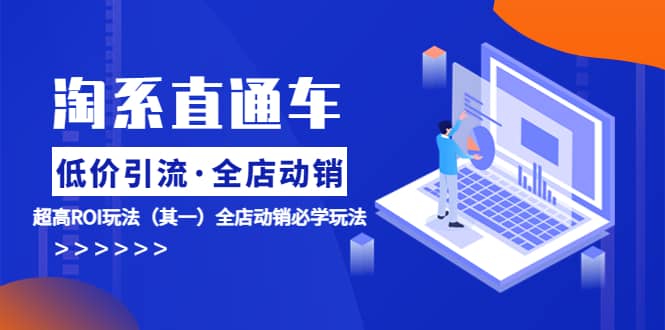 淘系直通车《低价·引流 全店·动销》超高ROI玩法（其一）全店动销必学玩法 - 维兴科技-维兴科技
