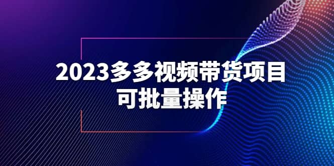 2023多多视频带货项目，可批量操作【保姆级教学】 - 维兴科技-维兴科技