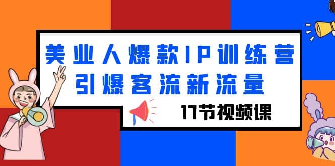 美业人爆款IP训练营，引爆客流新流量（17节视频课） - 维兴科技-维兴科技