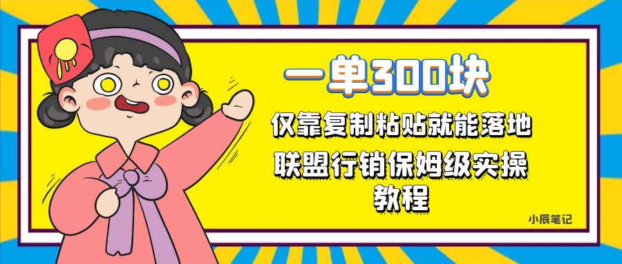 一单轻松300元，仅靠复制粘贴，每天操作一个小时，联盟行销保姆级出单教程 - 维兴科技-维兴科技