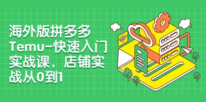 海外版拼多多Temu-快速入门实战课，店铺实战从0到1（12节课） - 维兴科技-维兴科技