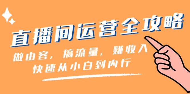 直播间-运营全攻略：做由容，搞流量，赚收入一快速从小白到内行（46节课） - 维兴科技-维兴科技