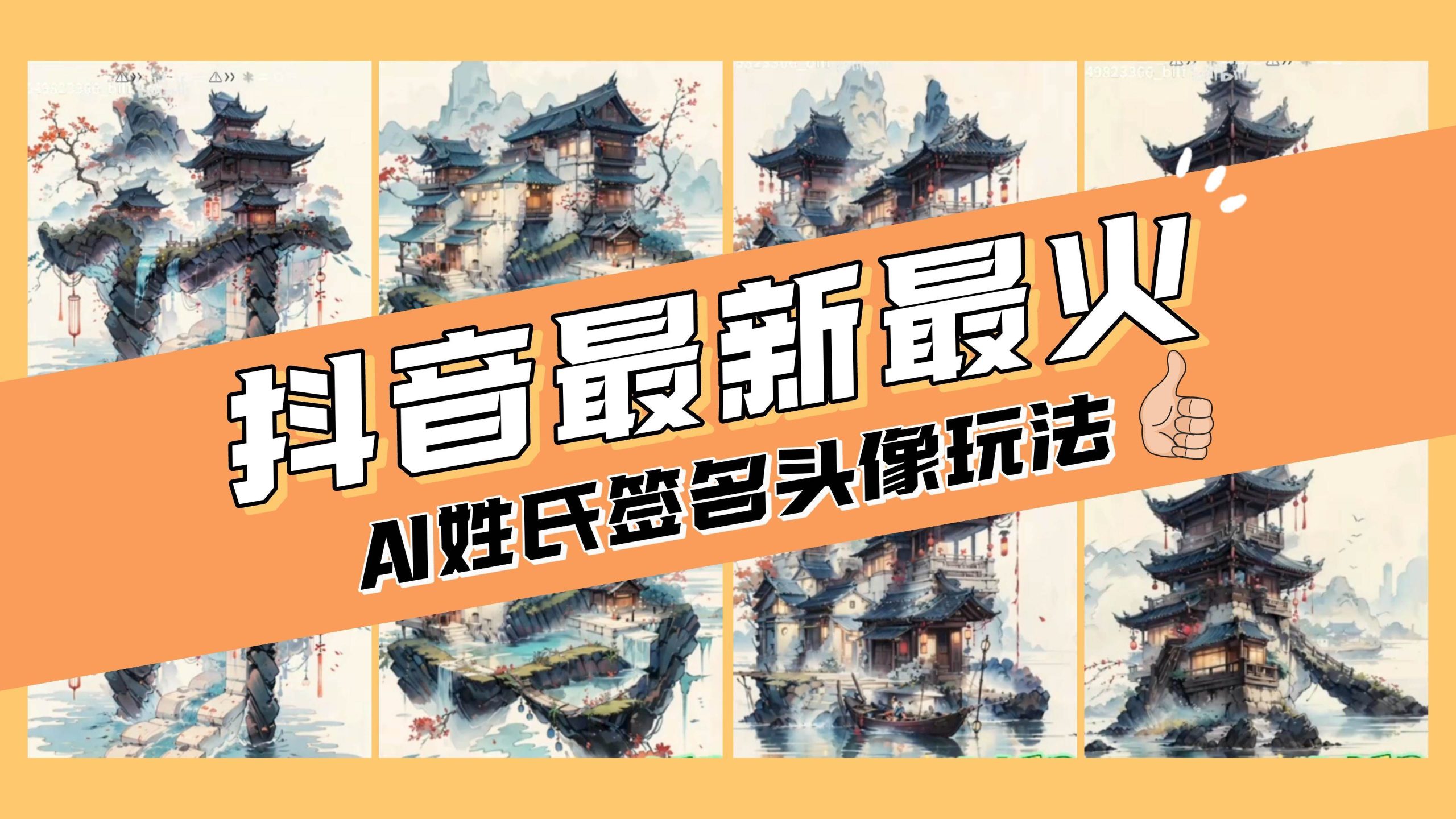 AI姓氏签名头像定制，简单易操作，日入200-500+ - 维兴科技-维兴科技