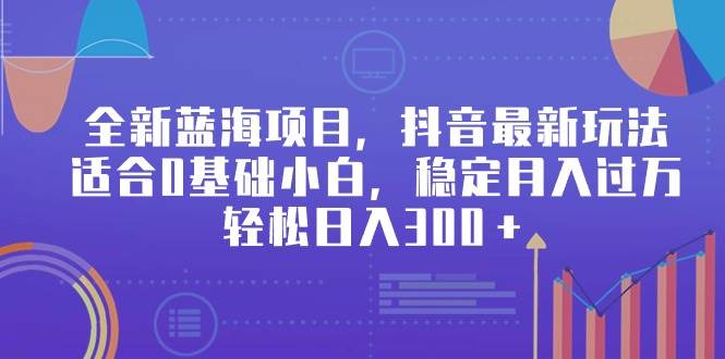 全新蓝海项目，抖音最新玩法，适合0基础小白，稳定月入过万，轻松日入300＋ - 维兴科技-维兴科技