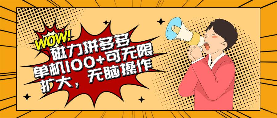 2024最新玩法，磁力单机100+，无脑操作，可无限扩大。别再错失机会了!!! - 维兴科技-维兴科技