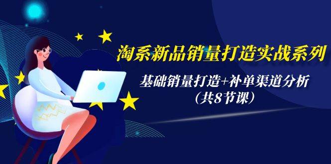 淘系新品销量打造实战系列，基础销量打造+补单渠道分析（共8节课） - 维兴科技-维兴科技