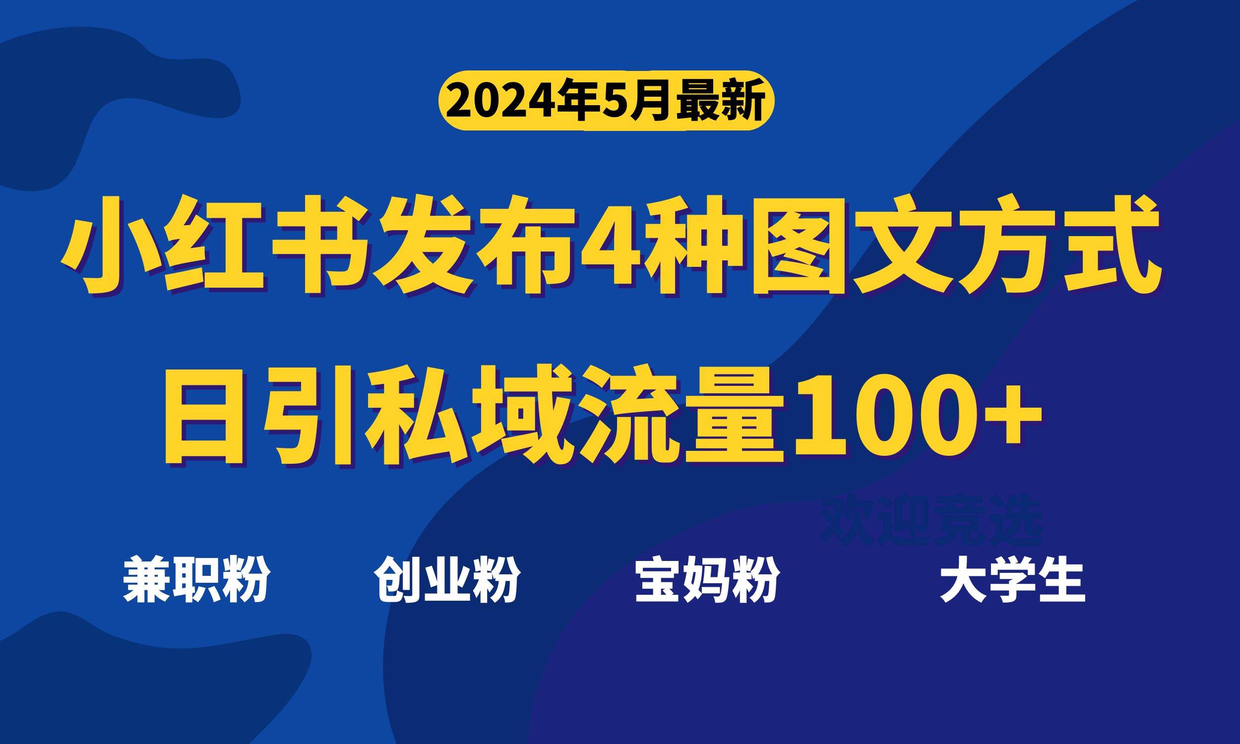 最新小红书发布这四种图文，日引私域流量100+不成问题， - 维兴科技-维兴科技