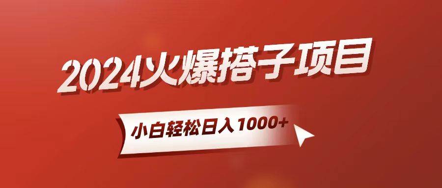 小白轻松上手，日入1000+，搭子项目 - 维兴科技-维兴科技