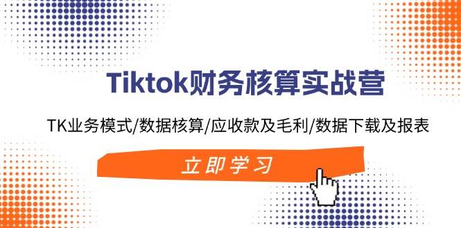 Tiktok财务核算实战营：TK业务模式/数据核算/应收款及毛利/数据下载及报表 - 维兴科技-维兴科技