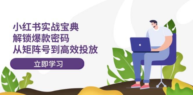 小红书实战宝典：解锁爆款密码，从矩阵号到高效投放 - 维兴科技-维兴科技