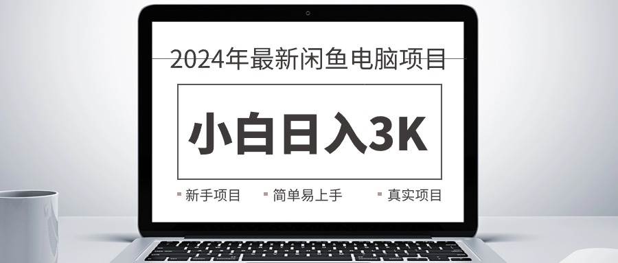 2024最新闲鱼卖电脑项目，新手小白日入3K+，最真实的项目教学 - 维兴科技-维兴科技