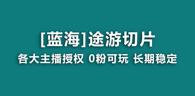 抖音途游切片，龙年第一个蓝海项目，提供授权和素材，长期稳定，月入过万 - 维兴科技-维兴科技