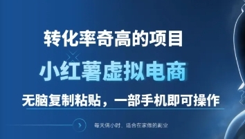 一单49.9，转化率奇高的项目，冷门暴利的小红书虚拟电商 - 维兴科技-维兴科技