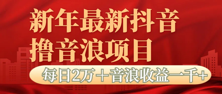 抖音音浪掘金项目每日2万＋音浪高收益1000＋ - 维兴科技-维兴科技