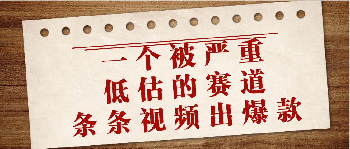 一个被严重低估的赛道，条条视频出爆款，一个月变现3万+ - 维兴科技-维兴科技